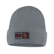 USC Trojans Nike Flint Gray SC Interlock Utility Patch Cuffed Beanie